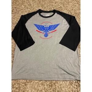 Under Armour Youth Baseball Shirt - Eagle Graphic Lg